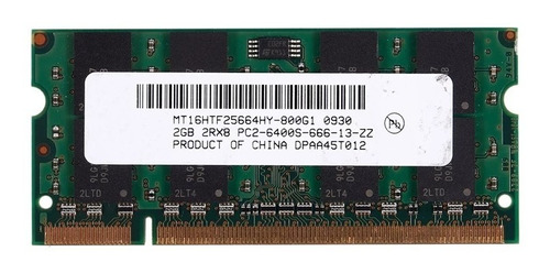 Memoria Sodimm Ddr2 1gb 5300 Probadas Varias Marcas