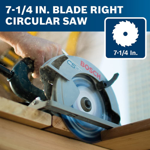 Sierra Circular Bosch Cs10 15a, 120 V, 56°, Bisel, Hoja De 7