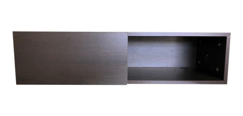 Repisa Flotante Para Tv Minimalista Color Wengue