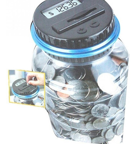 Alcancia Digital Cuenta Monedas Con Pantalla Lcd Oferta