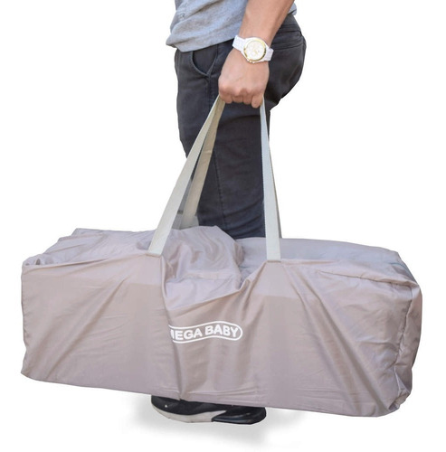 Imagen 6 de 7 de Practicuna Cuna Megababy Completa + Mosquitero + Organizador