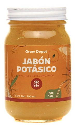 Jabón Potásico 500 Ml Control De Plagas Organico