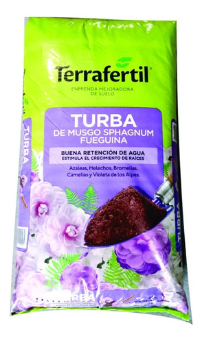 Turba Sustrato Terrafertil 20l