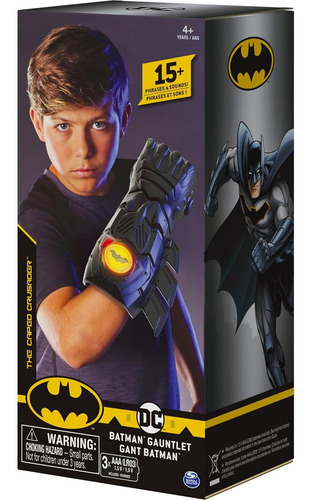 Guante Interactivo Batman Spin Master Con Sonidos Y Luces