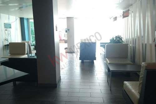 Imagen 20 de 25 de Edificio En Renta Con Gym , Cancha De Futbol , Sauna Y Mas
