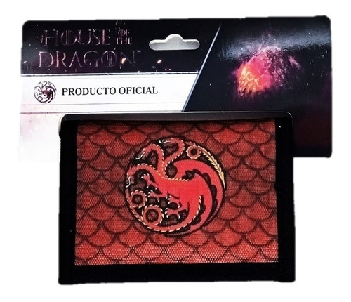 Billetera House Of Dragons- Licencia Oficial Game Of Thrones