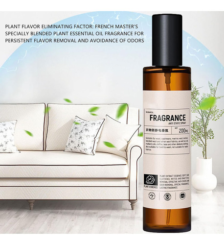 Spray Para Ropa Spray Natural Para Ropa Portátil Odor Re