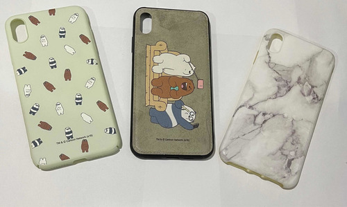 3 Fundas Cases Para El iPhone XS Max 