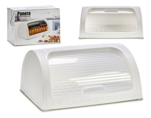 Panera Plástica Modelo Rattan 47x27x19 Cm