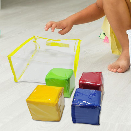 4x Cubos De Juego, Cubos De Enseñanza, Imágenes,