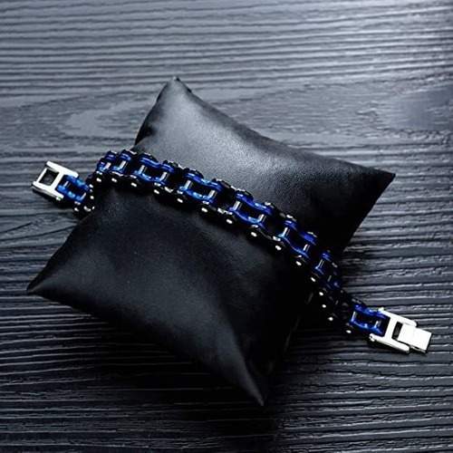 I Cadena Brazalete De Motocicleta Para Pulsera Rock