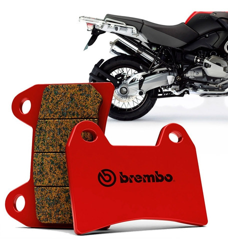 Pastilha Freio Traseira Bmw K 1200gs Adv 05 A 13 Sinterizada