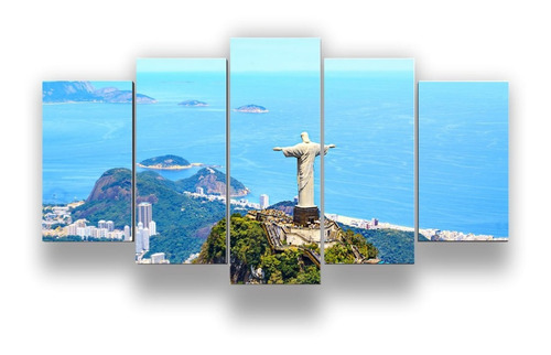 Quadros Decorativos Mosaico Rio De Janeiro Cristo Redentor