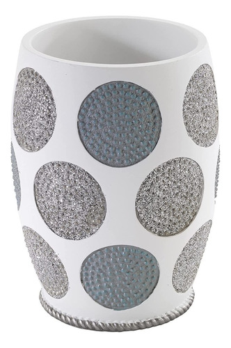 Colección Dotted Circles, Vaso, Blanco