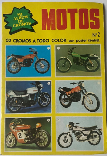 Álbum De Cromos, Motos, Completo España Cr01