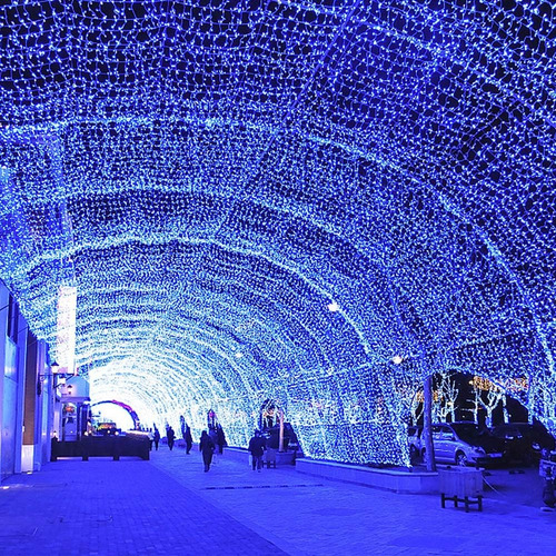 A Cadena De Luces Led Twinkle Star 200 Para Árbol De