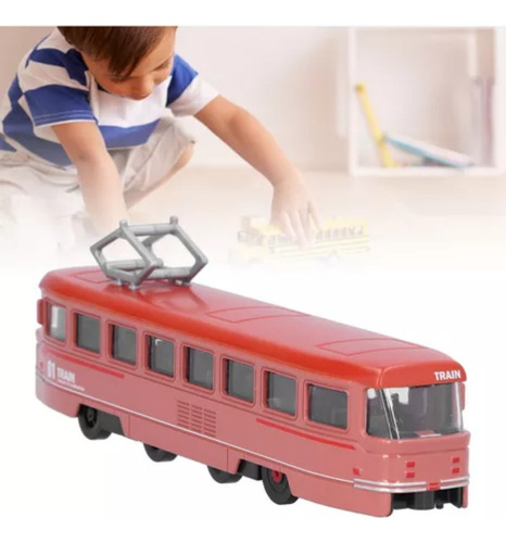 Brinquedo De Liga Leve Para Crianças, Ônibus Elétrico
