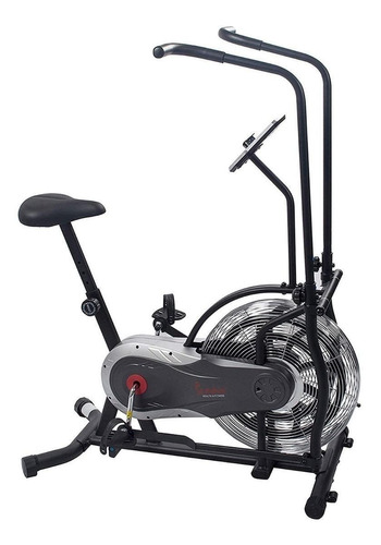 Bicicleta estática Sunny Health & Fitness SF-B2715 airbike color negro