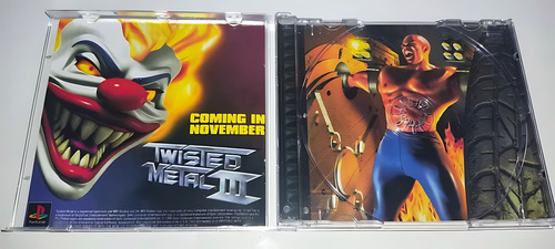 Twisted Metal 2 Playstation Midia Preta