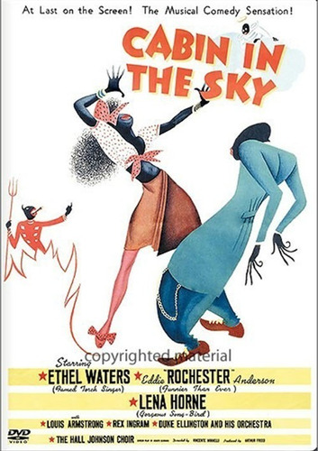 Una Cabaña En Las Nubes Ethel Waters Pelicula Dvd Importado