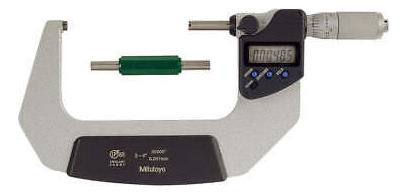 Mitutoyo 293-347-30 Electronic Micrometer,3-4 In,0.00005 Ggw