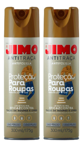 Jimo 2 remédio inseticida  anti traça 300ml sem cheiro