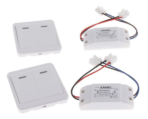 220v Telemando Inalámbrico Panel De Pared Luces Lámparas