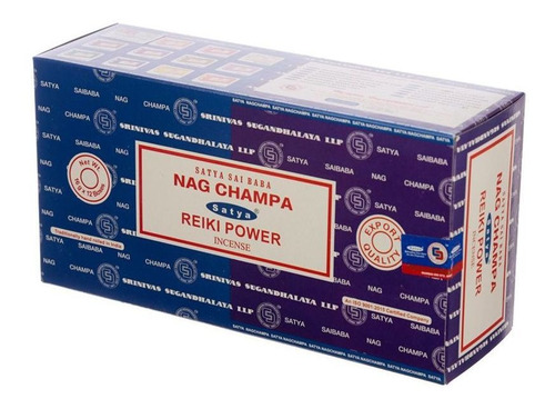 Incienso Dúo Nag Champa Clásico Y Reiki - Satya