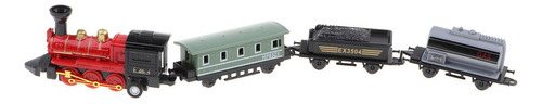 2 De Juguete De De Locomotora Con Trasera Rojo Para Regalos