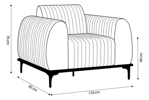 Kit 2 Poltronas Base De Madeira Euro Veludo Verde Gran Belo
