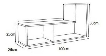 Imagen 3 de 9 de ¡2 Modulos! Mesa De Tv Lcd - Modular - Rack - Modulo L
