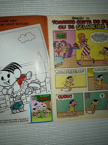 Gibi Magali - Nº 322 - Editora Globo ( 54 ) (Usado)