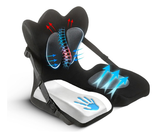 Lifted Lumbar: Cojin De Asiento Trasero Ajustable Desarrolla