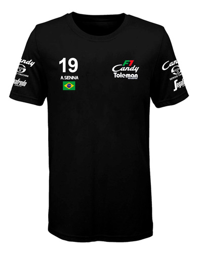 Remera Algodon Formula 1 - Ayrton Senna (006) Toleman