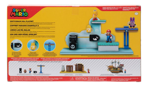 Set Super Mario Juego Las Mil Balas Switchback Hill