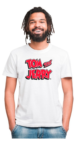 Remera Tom Y Jerry - Algodón 1ra Calidad