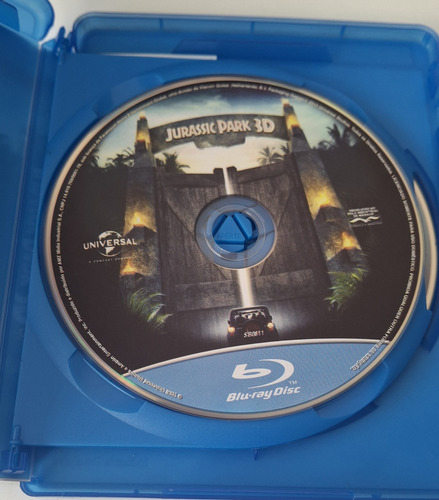 Blu-ray Jurassic Park 3d (Usado)