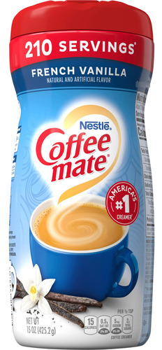 Crema En Polvo Para Café Vainilla De Caramelo 425 G Paquete