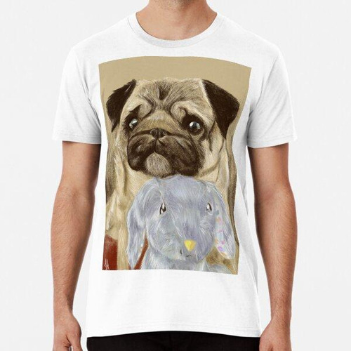 Remera Oportunidad El Pug Algodon Premium