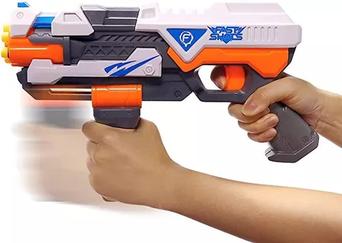 Arminha Tipo Nerf Pistola 6 Dardos Tiro Ao Alvo Brinquedos