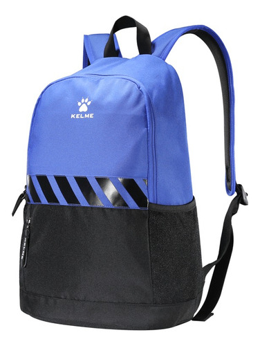 Mochila Deportiva Azul Campus Diseño De La Tela Liso