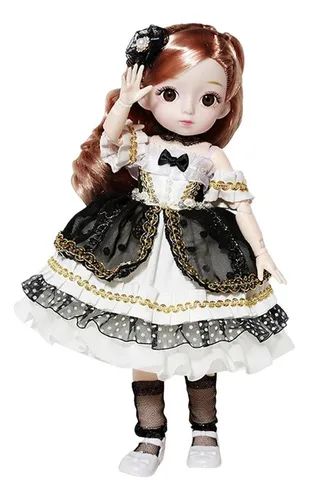 Mu ecas Bjd Mu eca Mu eca Articulada Con Bola Negro Cuotas sin