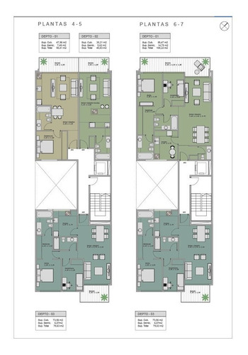 Imagen 4 de 5 de Departamento A Estrenar - 2 Ambientes - Palermo