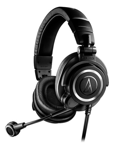 Fone De Ouvido De Streaming Ath-m50xsts Xlr Streamset Preto