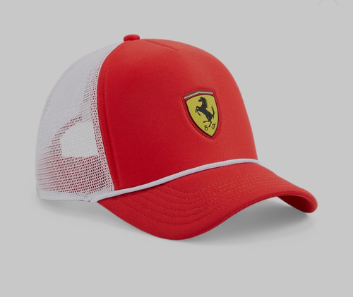 Jockey Puma Ferrari Rojo Race Trucker