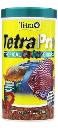 Alimento Para Peces Tetrapro        Tropicalcolorcrisps 210g