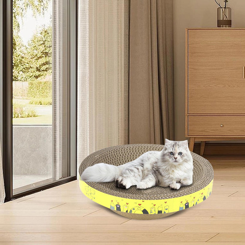 Rascador Para Gatos En Forma De Cuenco, Protector Duradero S