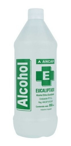 Alcohol Eucaliptado °70 Ancap  X 950ml 