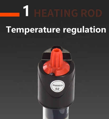 Imagen 4 de 10 de Calefactor Calentador Sumergible Acuario Pecera Boyu 100w