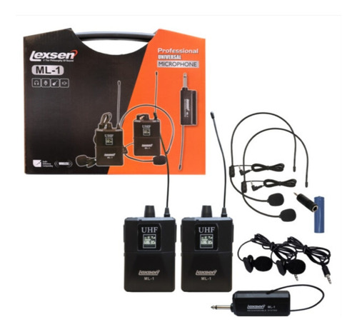 Kit Profesional Inalámbrico 4 Micrófonos Vincheros Pecheros